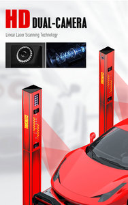 Gatmatic hiệu quả cao sửa chữa ô tô <span class=keywords><strong>3D</strong></span> LCD cảm ứng bánh xe liên kết thiết bị xe không tiếp xúc <span class=keywords><strong>3D</strong></span> liên kết máy - Product Image 3