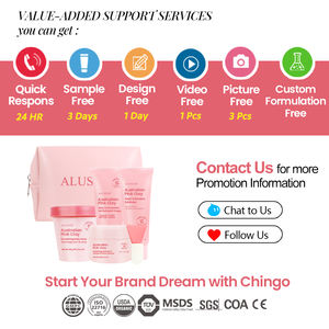 Limpiador de poros faciales, exfoliante <span class=keywords><strong>para</strong></span> la piel, blanqueador de sal Rosa <span class=keywords><strong>Natural</strong></span> orgánica de etiqueta privada, fabricantes de cosméticos - Product Image 6