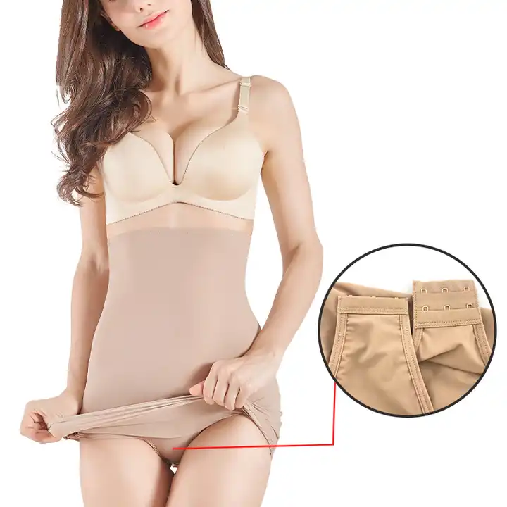 Women High Waist Tummy Control Shapewear Skirt Slimming Half Slip