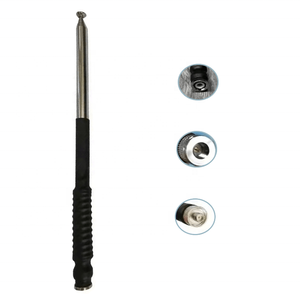 Antena Telescópica de Radio VHF de 10 Secciones Diamonds SCFPLG10 136-174 MHz con Conectores SMAs-Macho, SMAs-Hembra y BNC-Macho para ALPHA100 ASTRO 320430 - Product Image 1