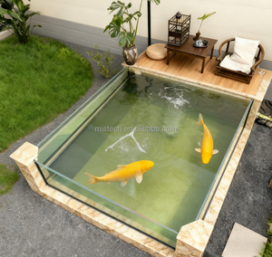 Grote Milieuvriendelijke Energiebesparende Pp-<span class=keywords><strong>Aquarium</strong></span>/Vijver Voor Kantoorwoning Woonkamer Buiten-En Badkamerinrichting-Duurzaam En Stijlvol - Product Image 4