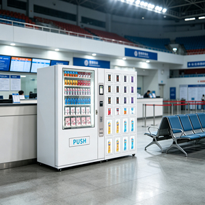 Bornes de stockage autonome, casiers, distributeurs automatiques, armoires de rangement combinées, fonctionnement 24h/24 sans personnel pour aéroports et centres commerciaux - Product Image 1