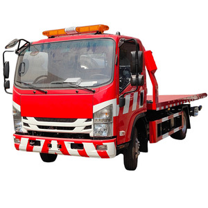 Camión grúa de plataforma deslizante ISUZU NKR 600P de 3T-5 toneladas para recuperación de vehículos averiados, camión de recuperación con elevador inferior ISUZU en venta - Product Image 1
