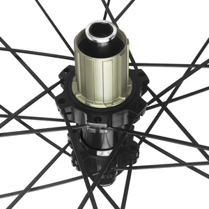 RUJIXU 700c 60mm Moyeu de roue en carbone avec axe traversant, frein à disque, système de freinage V-<span class=keywords><strong>Brake</strong></span>, profondeur 50mm pour vélo de route - Product Image 4