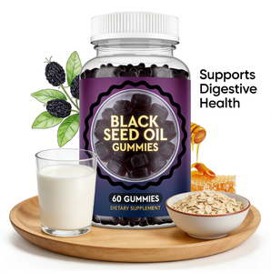 Gomitas de Aceite de Semillas Negras en Oferta, Suplemento Natural de Nigella Sativa para la Salud Digestiva y Refuerzo del Sistema Inmunitario - Product Image 4