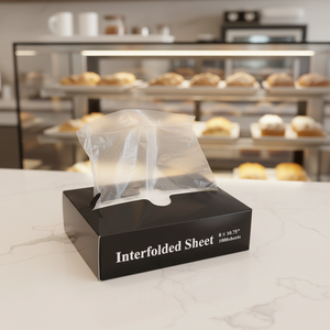 Láminas de HDPE Interplegadas Multiusos de 0.50 Calibre para Panadería, Manipulación de Alimentos y Envoltura de Sándwiches - Product Image 1