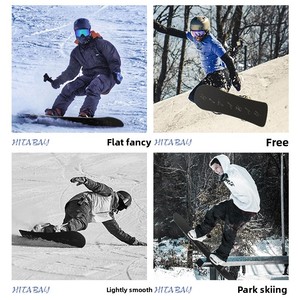 Juego de Snowboard de montaña para niños y adultos profesionales Unisex para temporada de invierno equipo de tallado de estilo libre de esquí al aire libre para esquiar - Product Image 6
