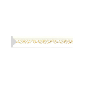 Moulures murales en polystyrène à grain de bois couleur personnalisée, étanches, pour décoration intérieure, fournisseur d'usine PC410 - Product Image 2