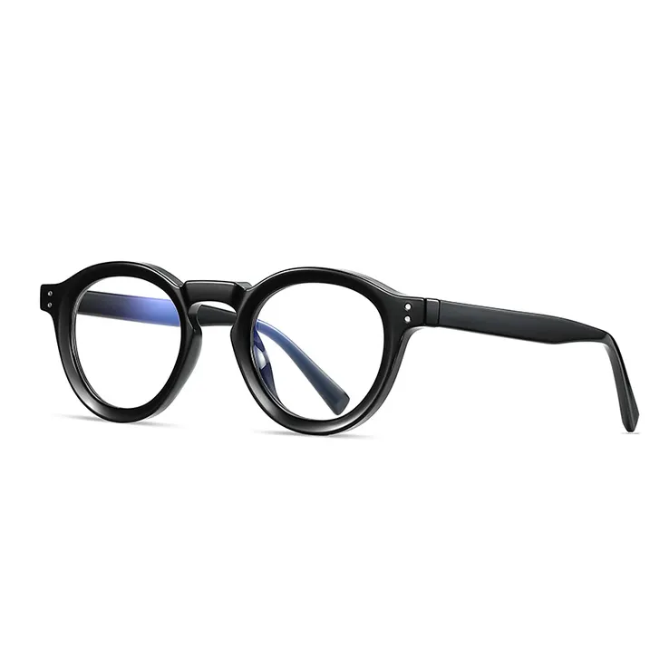 wholesale custom logo and package clear transparent blue light blocking glasses 100% gold wayfar men eyewear