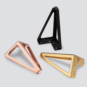 Hollow Furniture Legs Cold Rolled Steel Heavy Duty Cabinet <b>Table</b> Support Minimalist Light Luxury Style - Product Image 5
