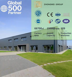 Kits de Construção Metálica de Aço, Estrutura de Aço para Armazém, Preço de Armazém Pré-fabricado - Product Image 1