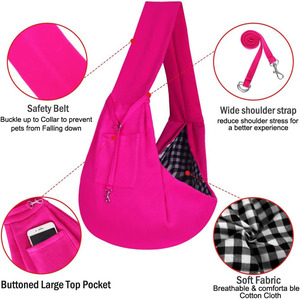 Free sample Portable Breathable A Outdoor Hiking Cat Puppy Dog <b>Pet</b> <b>Sling</b> Carrier - Product Image 4