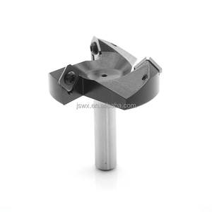 Fraise de surfaçage CNC pour bois, à plaques hélicoïdales en carbure, 1/2 <span class=keywords><strong>12mm</strong></span>, 15 hélices, ODM OEM 2 - Product Image 1