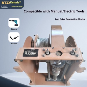 Cabrestante manual de dos velocidades para trabajo pesado, 5-10 toneladas, elevación, tracción, posicionamiento, autoblocante grande - Product Image 3