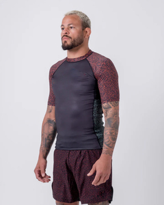 เสื้อรัดกล้ามเนื้อสำหรับผู้ใหญ่แบบยูนิเซ็กซ์สำหรับ MMA - ออกแบบตามหลักสรีรศาสตร์ ป้องกันเชื้อโรค ป้องกันรังสียูวี ผ้าโพลีเอสเตอร์/สแปนเด็กซ์ 220 กรัม พิมพ์ลายด้วยความร้อน - Product Image 2