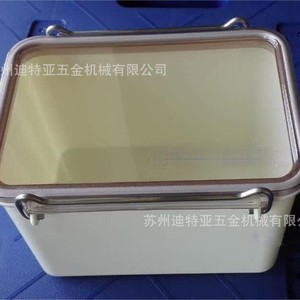 Asone Sealed Container 5-064-01 Airtight Rectangle <b>Plastic</b> Storage Box For Laboratory Use - Product Image 3