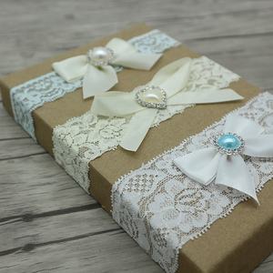 Jarretelles en dentelle pour mariée, jarretelles minces et très bon marché avec perles de couleur bleue, pour <span class=keywords><strong>mariage</strong></span> - Product Image 2