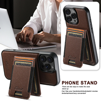 Coque de téléphone SUTENI pour iPhone 18 Pro Max avec chargement sans fil, aimant, bande élastique, porte-cartes, support, simili cuir, compatible 17 16 Plus 15 14 13