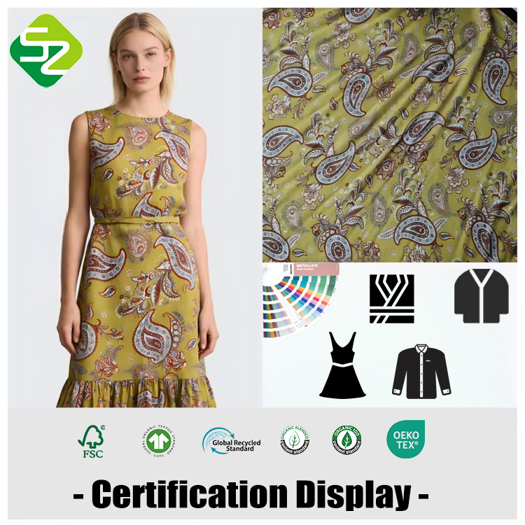 2025 New Arrival 100% Bamboo Muslin Fabric OEKO-TEX Certified Eco-Friendly Anti-Bacteria UV Protection Moisture-Absorbent