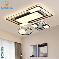 Plafonnier LED Moderne Tricolore Changeable 84W 108W 288W pour Salon Chambre, Design Décoratif/Luminaire de Plafond/Éclairage de Plafond
