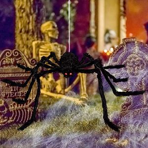 Decorazioni di Halloween festa segreta Ghost Magnator Cotton Mesh Tulle Sticky Giant Spider-Man Shooter Web - Product Image 4