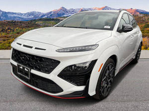 Usato per <span class=keywords><strong>Kona</strong></span> N 4 porte Crossover, motore turbo, interni chiari, sedili in pelle, pneumatici R18, ACC Cruise Control, FWD, guida a sinistra - Product Image 4