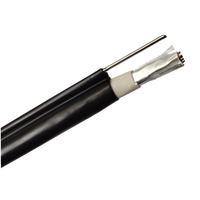 Kabel LAN FTP Shielded Cat5 dengan Jaket Ganda PVC Konduktor Padat Panjang 305m 8 Konduktor