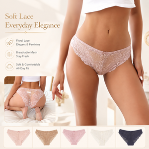 Nuovi Arrivi Estivi: Intimo Femminile Trasparente <span class=keywords><strong>in</strong></span> Morbido Pizzo, Mutandine Traspiranti da <span class=keywords><strong>Donna</strong></span> <span class=keywords><strong>in</strong></span> Pizzo - Product Image 2