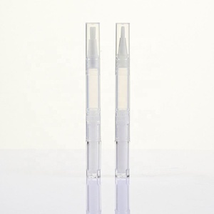 Bolígrafo vacío para aceite de cutículas con punta de pincel, aplicador de brillo labial de 2ml 3ml, cosmético transparente giratorio, bolígrafo vacío para aceite de cutículas y esmalte de uñas - Product Image 3