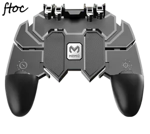 2020 móvil más nuevo juego GamePad libre de fuego PUB G controlador de juego juegos Joystick Metal L1 R1 gatillo