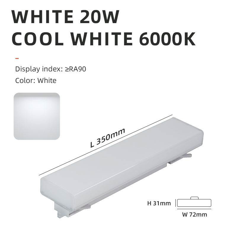 L350mm/20W/6000k