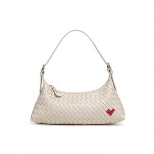 กระเป๋าผ้าทอแฮนด์เมดดีไซน์เฉพาะกลุ่มกระเป๋าถือสำหรับผู้หญิง, กระเป๋าถือสะพายไหล่ใบเดียวอเนกประสงค์ทันสมัย - Product Image 6