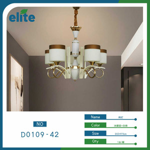 Lampada moderna elegante e contemporanea lampada bianca calda per casa ristorante Bar soggiorno o sala da pranzo - Product Image 1