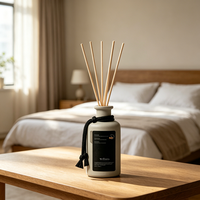 Diffuseur de parfum d'ambiance mat longue durée WELLNESS, collection Cord of Serenity, personnalisable, pour la maison et la décoration