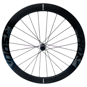 Roues de vélo de route en carbone UD légères avec moyeu en alliage, finition mate, frein à disque avant/arrière, pneus clincher <span class=keywords><strong>tubeless</strong></span> 700c 28 mm - Product Image 6
