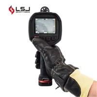 Caméra thermique multifonction portable pour pompiers MF500, résolution 640x512, système d'objectif à lumière visible 5MP, écran 3,5 pouces, 8