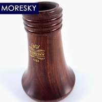 Customized Rosewood Silver Plated Bb Clarinet 17 Keys Mopane Body