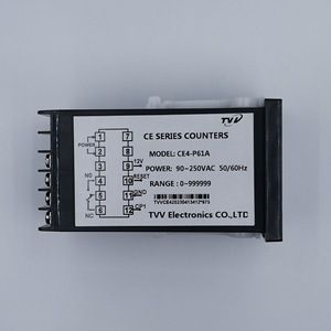 TVV CE4-P61A Counter <b>Timer</b> Tachometer 48x48mm Multifunctional Digital Display - Product Image 3