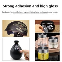 Imprimante d'étiquettes en cristal à encre UV, imprimante DTF grand format à séchage rapide LED