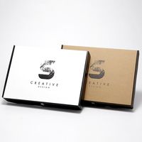 Boîte à chaussures pliable en matériaux recyclés, emballage en carton ondulé avec laminage mat et gaufrage, prix direct usine