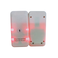 Café Dessert Bar Queue Pagination Square Beeper Pas de vibration 1 Base 16 Buzzers Système d'appel de serveur sans fil Téléavertisseurs pour restaurant