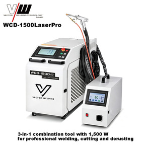 Soudeuse laser à fibre allemande 1500W 3-en-1 pour le nettoyage, la découpe et la soudure manuelle, pour toutes les industries métallurgiques, pour STAHL WERK WCD1500 - Product Image 2