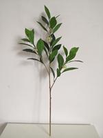 EG-J078 High66cm arbres artificiels vraie touche branche de laurier décoration de la maison pot décoration plantes artificielles