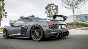 Kits de Carrocería con Difusor Trasero de Fibra de Carbono Seca, para <span class=keywords><strong>Audi</strong></span> <span class=keywords><strong>R8</strong></span> 2017+ - Product Image 6