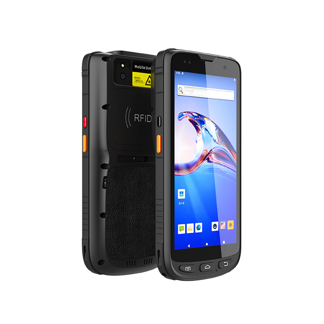Handheld Android 10 Rugged PDA Terminal Touch Screen 5.5inch 4+64GB RFID/NFC 2D Barcode Data Collector Inventory in Stock