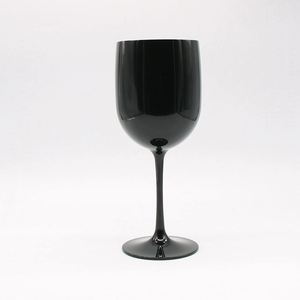 Coupes à cocktail modernes incassables multicolores (blanc et rose) de 480 ml en plastique PP pour flûtes à vin - Product Image 3