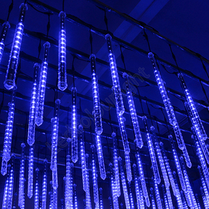 LCL DMX512 RGB Navidad DC24V 1M LED meteoro luz escenario Festival Fiesta Colorchange - Product Image 5