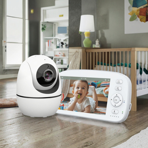 <span class=keywords><strong>Babyphone</strong></span> sans fil avec caméra HD 1080p CMOS 5 pouces, mode VOX, alarme de pleurs de bébé bidirectionnelle, berceuses, 1000 pieds - Product Image 3