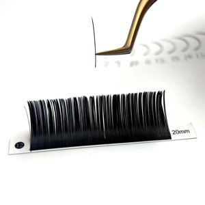 ขนตา<span class=keywords><strong>ปลอม</strong></span>เส้นใย PBT แบบเกาหลีขนตาปลอมแบบแบนยาว7-20มม. แบบด้านสำหรับต่อขนตา<span class=keywords><strong>ปลอม</strong></span>แบบเรียบ0.25 0.15 0.20จากเกาหลี - Product Image 6