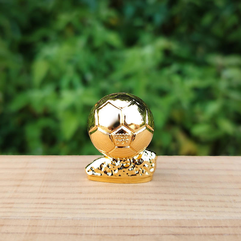 Gold globe ornament